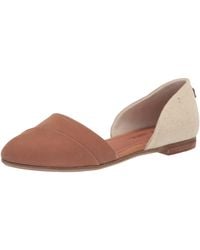 TOMS - Jutti D'orsay Loafer Flat - Lyst