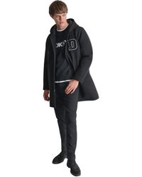 DKNY - Water Resistant Hooded Fashion Cold Weather Jacket - Lyst