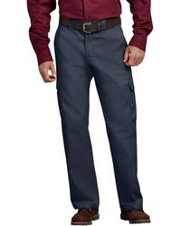 Dickies - Mens Relaxed Straight-fit Cargo Work Utility Pants - Lyst