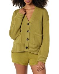 The Drop - Brigitte Cotton Blend Chunky Cardigan - Lyst