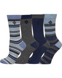 Columbia - Crew Socks 4-pack - Lyst