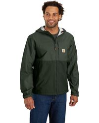 Carhartt - Storm Defender Relaxed Fit Lightweight Packable Jacket Forestry Green/Dark Forestry Green - Lyst