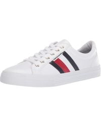 white tommy hilfiger trainers womens