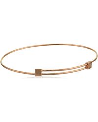 ALEX AND ANI - Replenishment 19 14kt Rose Gold Plated Ewb - Lyst