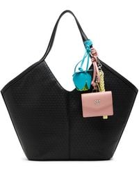 Steve Madden - Maira Embossed Woven Tote - Lyst