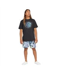 Volcom - Standard 17-inch Elastic Waist Surf Swim Trunks - Lyst