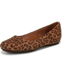 Naturalizer - S Maxwell Ballet Flat Cheetah Print Suede 6.5 W - Lyst