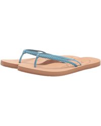 Roxy - Womens Cabo Flip Flop Sandal - Lyst