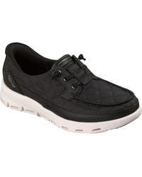 Skechers - Cozy Fit Hands Free Slip-ins On-the-go Glide-step Serene Quilted Boat Shoe - Lyst