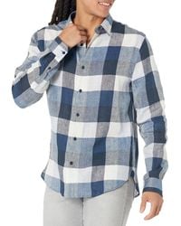 Vince - S Madrid Buffalo Plaid L/s Shirt - Lyst