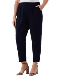 Rafaella - 27" Plus Size Easy Pull-on Pants With Stretch Crepe Fabric - Lyst