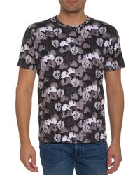 Robert Graham - Skull Camo Short-sleeve Cotton Knit T-shirt - Lyst