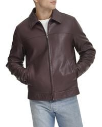 Tommy Hilfiger - Classic Faux Leather Jacket - Lyst