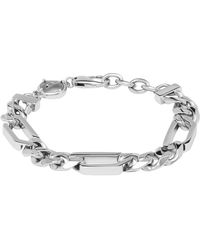 DIESEL - All-gender Stainless Steel Chain Bracelet - Lyst