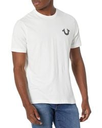 True Religion - Ss Solid SRS Tee - Lyst