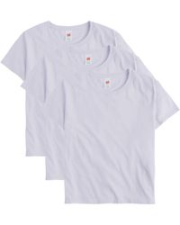 Hanes - Essentials Oversized T-shirt Pack - Lyst