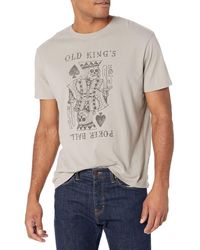 Lucky Brand - King Card Graphic Tee - Lyst