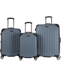 Kenneth Cole - Reaction Renegade 3-piece Luggage Expandable 8-wheel Spinner Lightweight Hardside Travel Suitcase Set - Lyst
