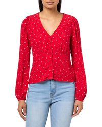 Levi's - Dolores Long Sleeve Blouse, - Lyst