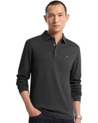 Michael Kors - Long Sleeve Sleek Mk Polo - Lyst