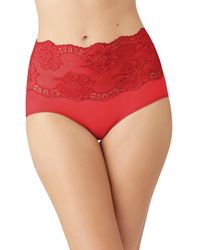 Wacoal - Light And Lacy Brief Panty - Lyst