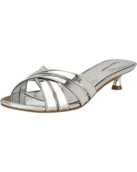 Calvin Klein - Gabbie Heeled Sandal - Lyst