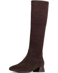Donald J Pliner - Donald Pliner Regina Stretch Suede Fashion Boot - Lyst