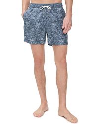 Onia - Charles 5" Swim Trunk-ratti Sea Floral-deep Navy Multi-m - Lyst