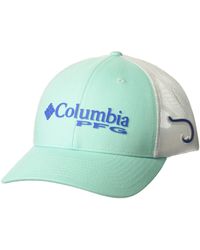 Columbia - 's Pfg Logo Mesh Snap Back-low Cap - Lyst