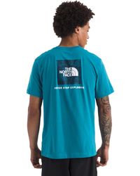 The North Face - Evolution Regenerative Ink Box Nse Short-sleeve Tee | Regular Fit Cotton Shirt With Logo Graphic - Lyst