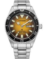 Citizen - Promaster Dive Automatic 3-hand Stainless Steel Watch - Lyst