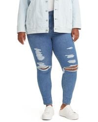 Levi's - Plus Size 720 High Rise Super Skinny Jeans - Lyst