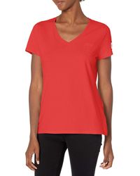 Calvin Klein - Short Sleeve V-neck T-shirt - Lyst