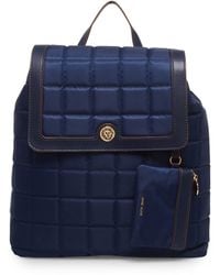 Anne Klein - Quilted Ak Nylon Backpack - Lyst