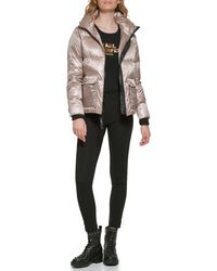 Karl Lagerfeld - Paris Full Length Puffer Jacket - Lyst