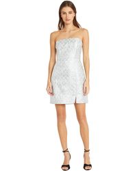 Donna Morgan - S Strapless Mini With Front Side Slit | Cocktail Dresses For - Lyst