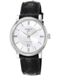 Tissot - S Carson Premium Lady Automatic 316l Stainless Steel Case Automatic Watch - Lyst