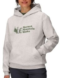 Marmot - Mmw Logo Hoody - Lyst