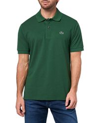 Lacoste - Classic Fit Mini-piqué Marl Polo - Lyst