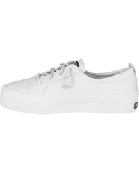 Sperry Top-Sider - Crest Vibe Triple Leather White 9 - Lyst