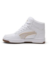 PUMA - Rebound Layup Mid Shoes - Lyst