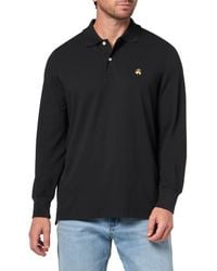 Brooks Brothers - Long Sleeve Supima Cotton Pique Stretch Logo Polo Shirt - Lyst
