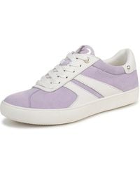 Naturalizer - Medina Sneaker Lilac Suede/warm White Leather 10.5 M - Lyst