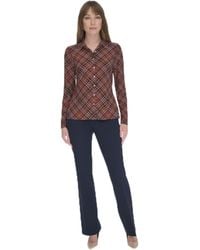 Tommy Hilfiger - Suits Long Sleeve Button Up Knit Shirt - Lyst