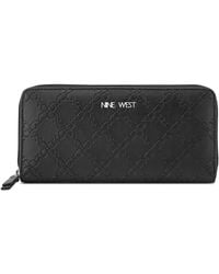 Nine West - Norah Slg Large Zip Around - Lyst