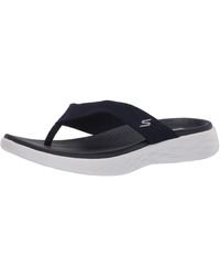 skechers on the go vivacity flip flop