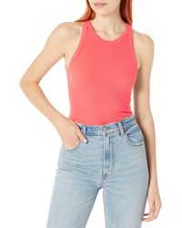 Monrow - Ht0759-7-rib Narrow Tank - Lyst