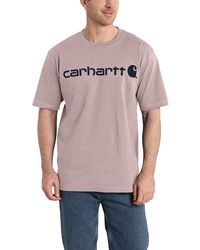 Carhartt - Loose Fit Heavyweight Short-sleeve Logo Graphic T-shirt - Lyst