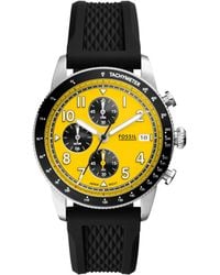 Fossil - Sport Tourer Quartz Stainless Steel Chronograph Watch - Lyst