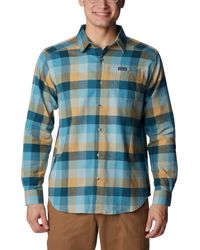 Columbia - Cornell Woodstm Long Sleeve Shirt S - Lyst